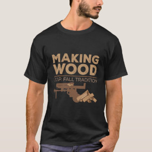 Holz U P Oberhalbinsel Jüngere Tradition T-Shirt