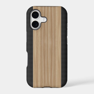 Holz- und Carbonfaser-iPhone-5-Hülle
