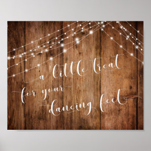 Holz und Licht eine kleine Leckerei für Ihre Tanzf Poster