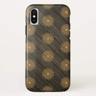 Holz und Verziertes Muster Case-Mate iPhone Hülle