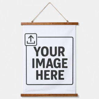 Holz-Wandteppich mit individuellem Foto Wandteppich Mit Holzrahmen