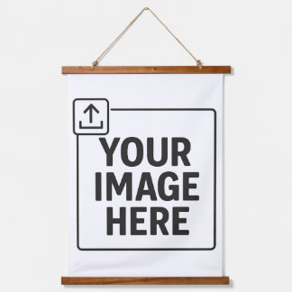 Holz-Wandteppich mit individuellem Foto Wandteppich Mit Holzrahmen