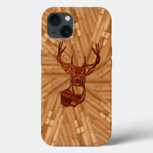 Holz - Weißer Schwanz Case-Mate iPhone Hülle