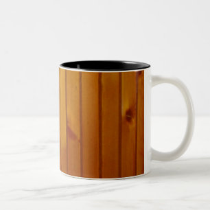Holz Zweifarbige Tasse