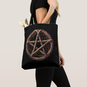 Holz Zweig Pentakel Wicca Pentagramm in jeder Farb