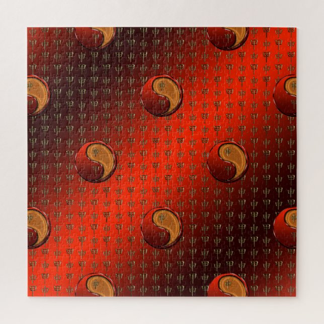 Holzaffe Puzzle (Vertikal)