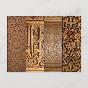 Holzarbeiten Postkarte