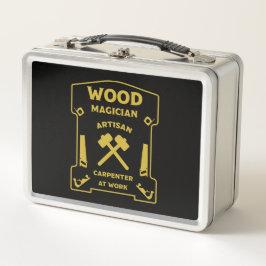 Holzarbeiten und Tischlerarbeiten Metall Brotdose