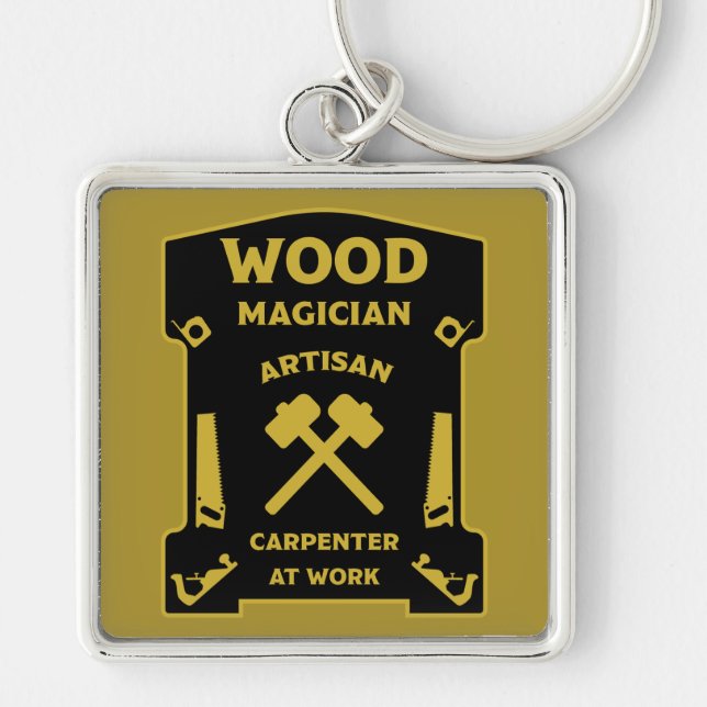 Holzarbeiten und Tischlerarbeiten Schlüsselanhänger (Vorne)