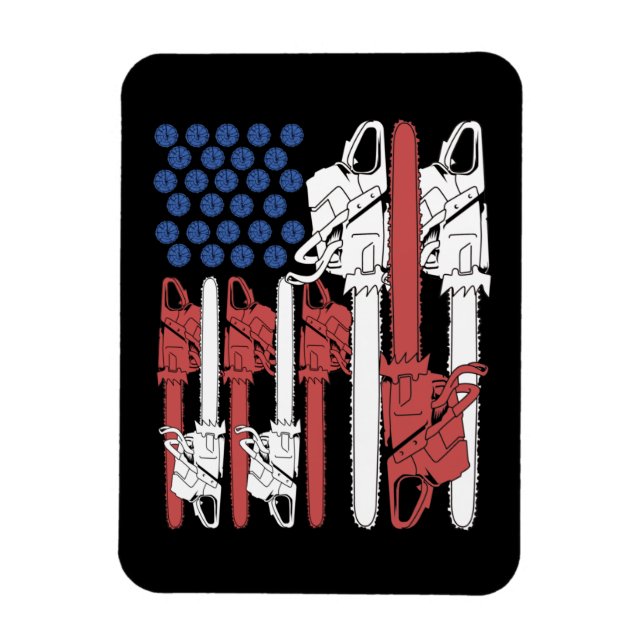 Holzarbeitende Männer Lumberjack Geschenke Arboris Magnet (Vertikal)