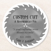Holzarbeiter Carpenter Saw Blade Pub Beer