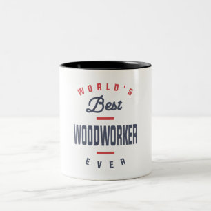 Holzarbeiter Zweifarbige Tasse