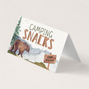 Holzbär - Hölzerne Snacks Schildkartentablett