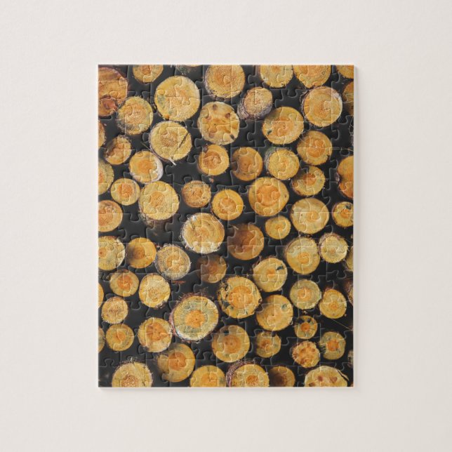 Holzbaumbügel gestapelt puzzle (Vertikal)