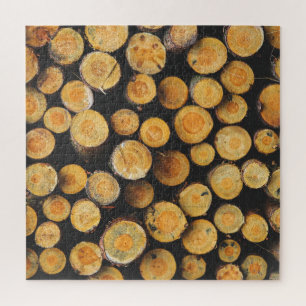 Holzbaumbügel gestapelt puzzle