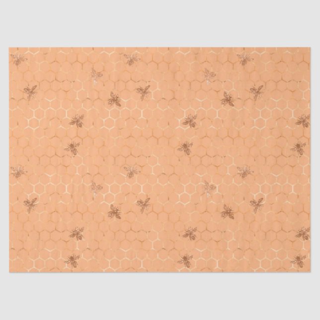 Holzbäume der Serie Design 5 Gewebepapier Seidenpapier (Vorderseite)