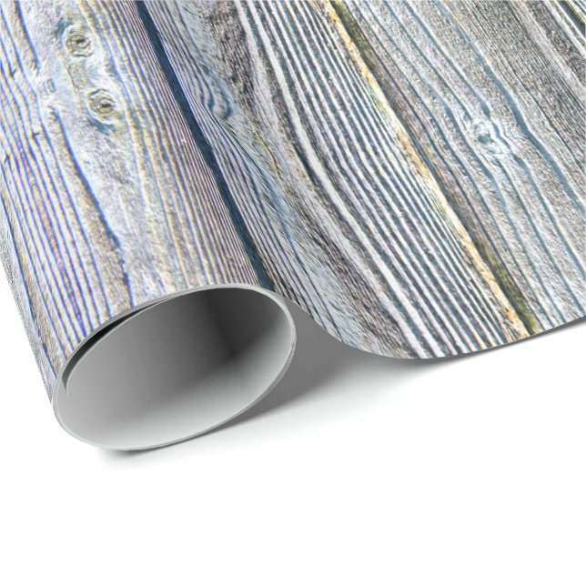 Holzbaumrinde rustikal beängstigend geschenkpapier (Rolleneckpunkt)