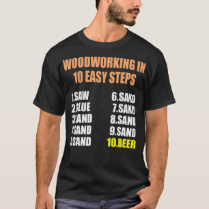 Holzbearbeitung in 10 einfachen Geschenkraum Thema T-Shirt