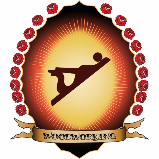 Holzbearbeitung Mandorla Fotoskulptur Ornament (Vorne)