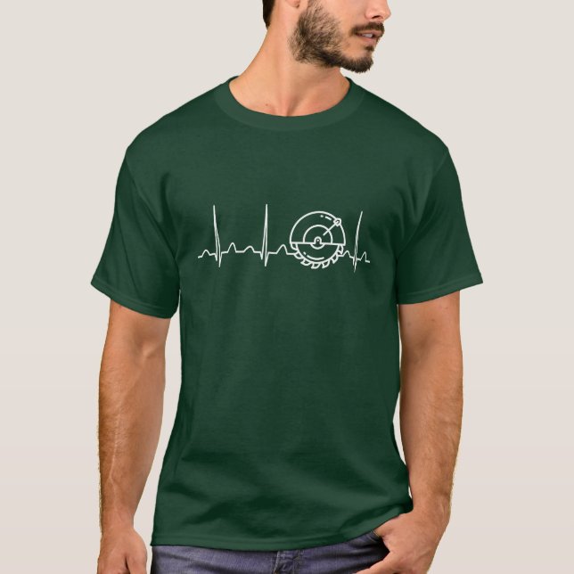 Holzbearbeitung T-Shirt (Vorderseite)