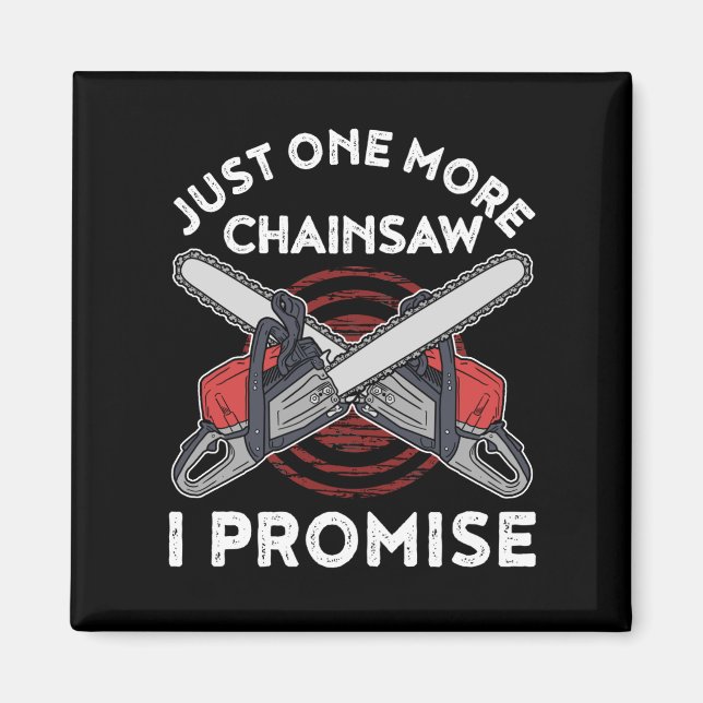 Holzbearbeitungsgeschenk Männer Lumberjack Arboris Magnet (Vorne)