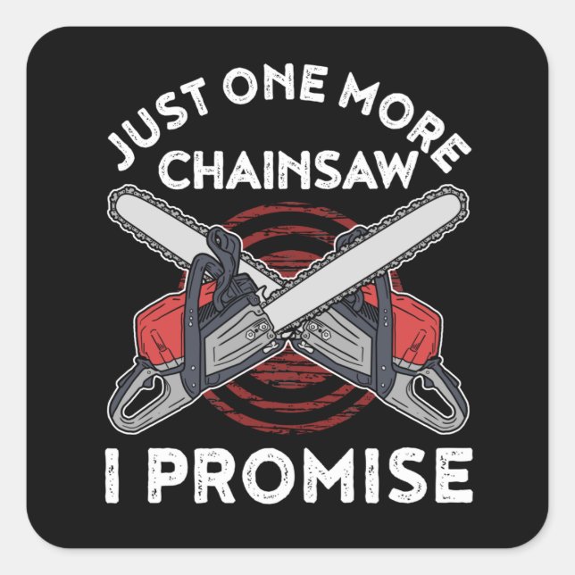 Holzbearbeitungsgeschenk Männer Lumberjack Arboris Quadratischer Aufkleber (Vorderseite)