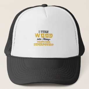 Holzbearbeitungwoodworker-lustiges Geschenk Truckerkappe