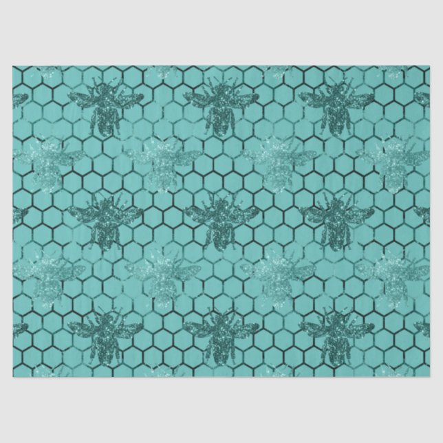 Holzbeerreihen Design 21 Gewebepapier Seidenpapier (Vorderseite)