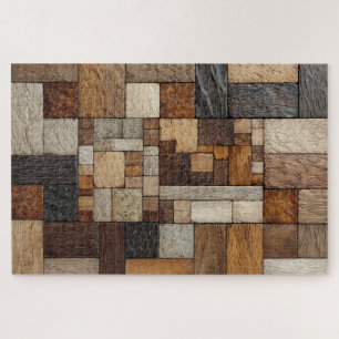 Holzblock-Kunstpuzzle Puzzle