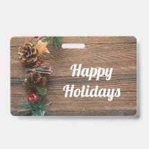 Holzboden mit Kiefernzapfen