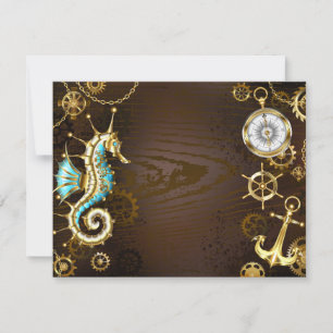 Holzboden mit mechanischem Seepferd