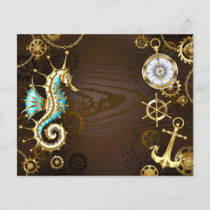 Holzboden mit mechanischem Seepferd Flyer