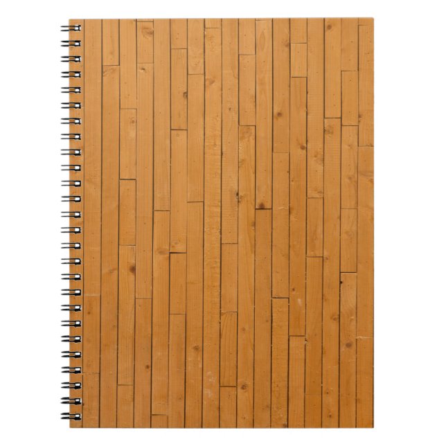 Holzböden Notizblock (Vorderseite)