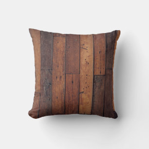Holzbohlen Kissen