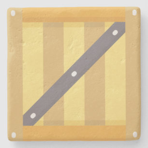 Holzbox Steinuntersetzer