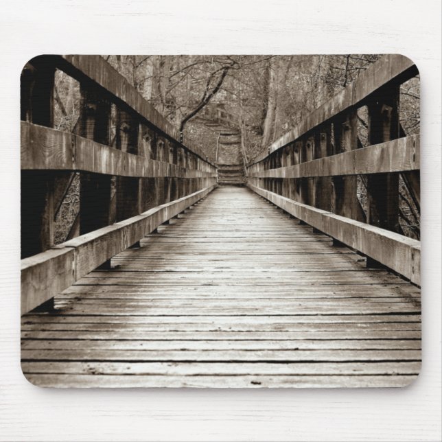 Holzbrücke Mousepad (Vorne)