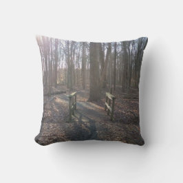 Holzbrücke Wurfkissen Kissen