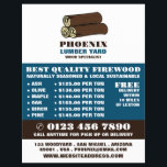 Holzbügel, Holz/Holz/Holzgartenwerbung Flyer<br><div class="desc">Flyer für Holzaufkleber,  Holz/Holz/Holzgartenwerbung beim Visitenkartenladen.</div>