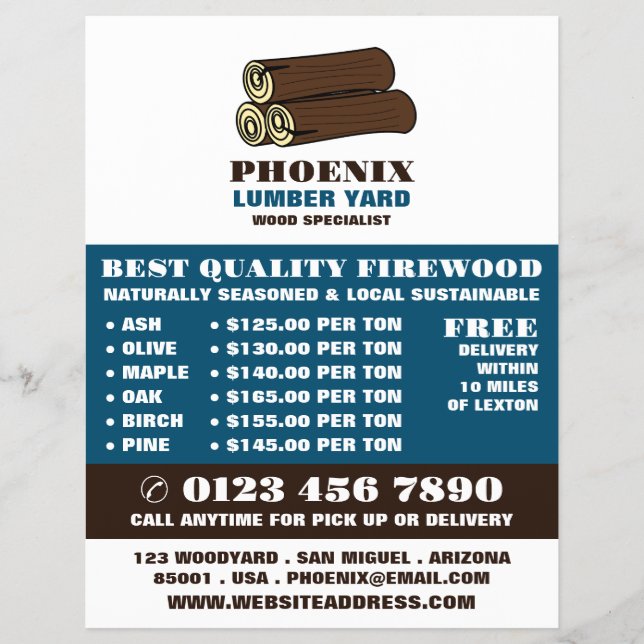 Holzbügel, Holz/Holz/Holzgartenwerbung Flyer (Vorne)