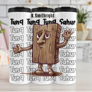 Holzcharakter Tunq Thermosbecher