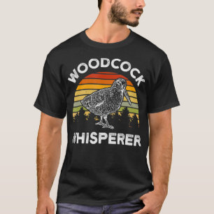 Holzcock Whisperer Bäume Vögel Retro Vintages Holz T-Shirt