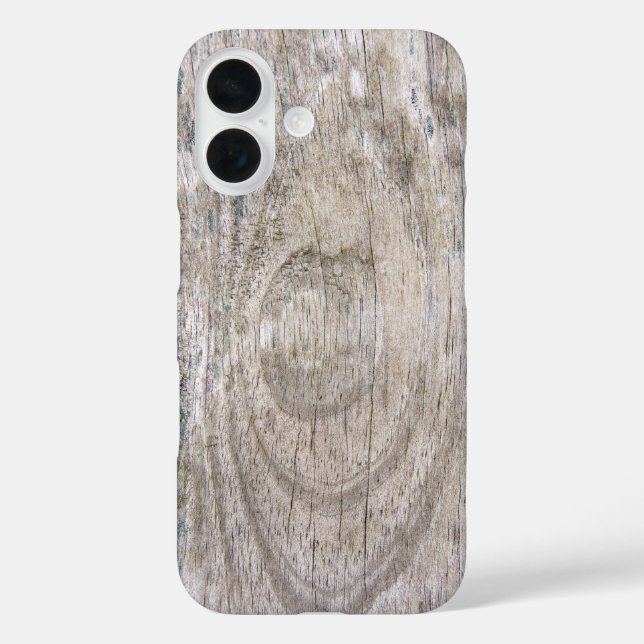 Holzdesign Case-Mate iPhone Hülle (Rückseite)