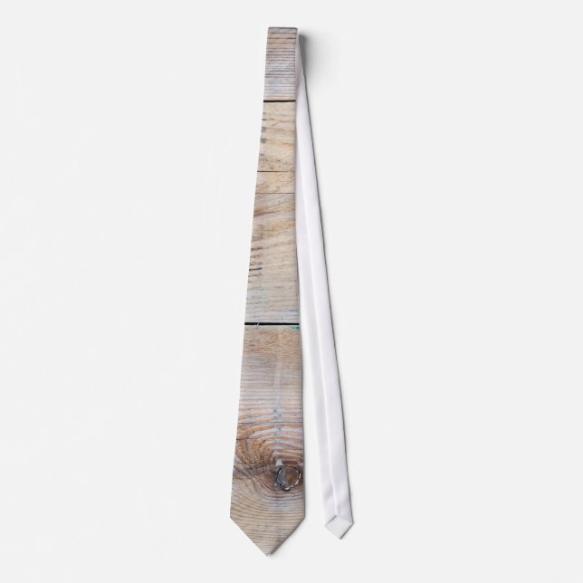 Holzdesign Krawatte (Vorderseite)