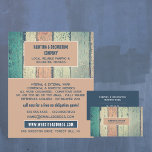 Holzdesign, Maler und Dekorator Flyer<br><div class="desc">Flyer für Hardwood Design,  Maler & Dekorator Werbung durch den Business Card Store.</div>