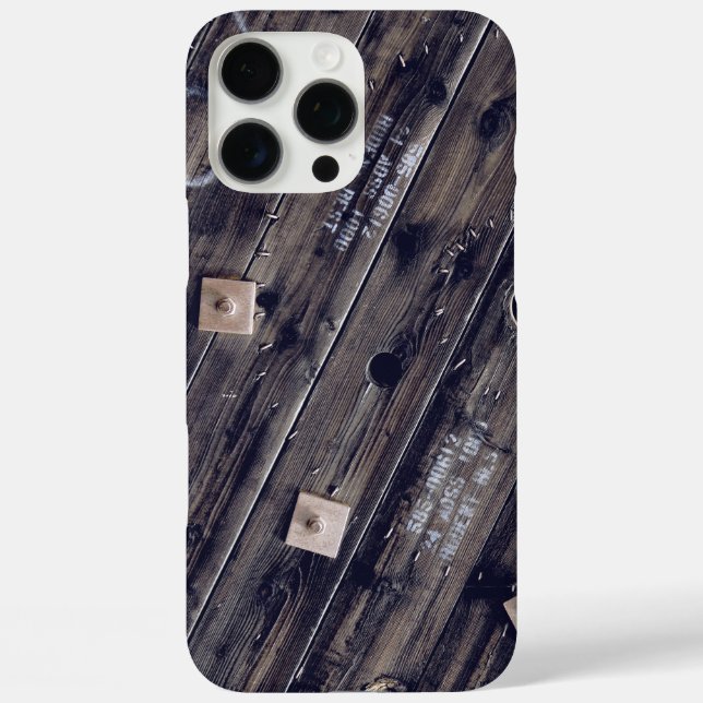 Holzdraht Case-Mate iPhone Hülle (Rückseite)