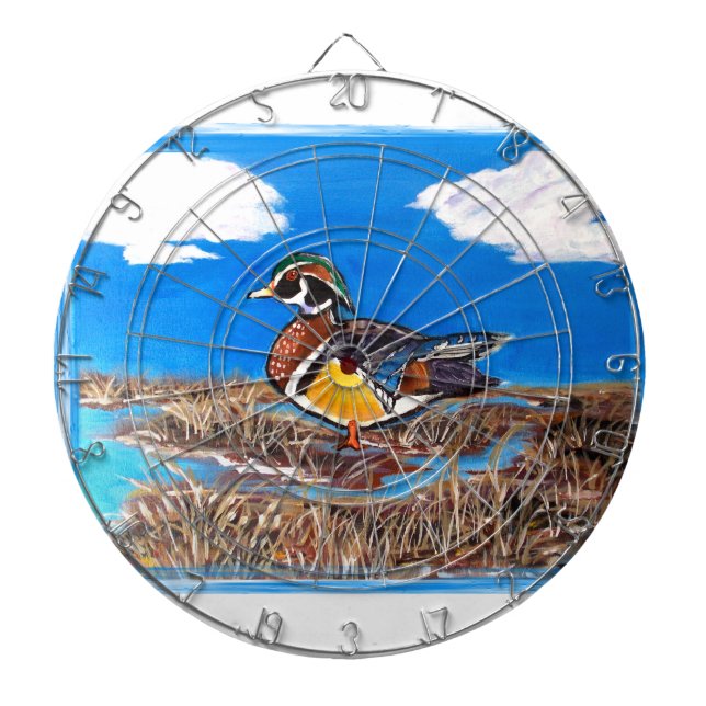 HOLZDUCK DARTSCHEIBE (vorne)