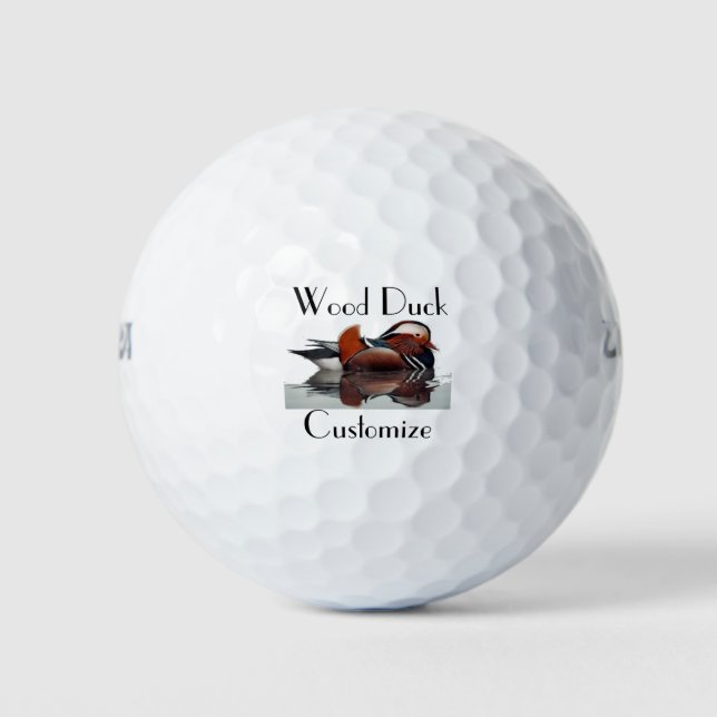 Holzente Thunder_Cove Golfball (Vorderseite)