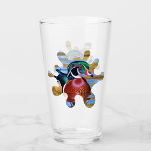 Holzente Trinkgläser, Entenjagd Glas