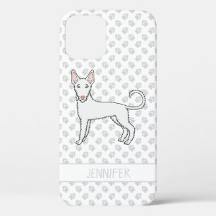 Hölzer mit weißem Draht, Ibizan-Hund, Cartoon-Hund Case-Mate iPhone Hülle