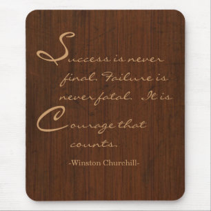 Hölzerne BlickMausunterlage Mousepad